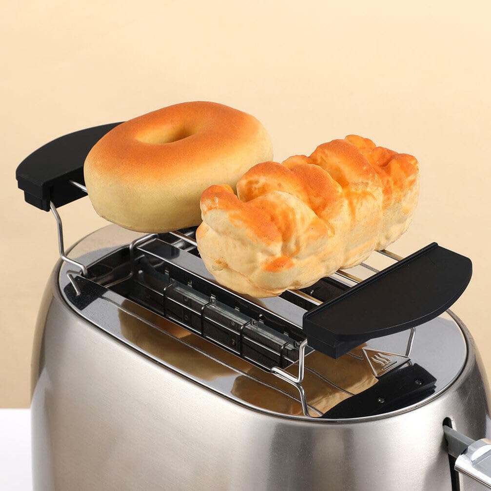 Cabilock Large Stainless Steel Toaster Warming Rack - Bread & Sandwich Holder, 26cm Long - View #10