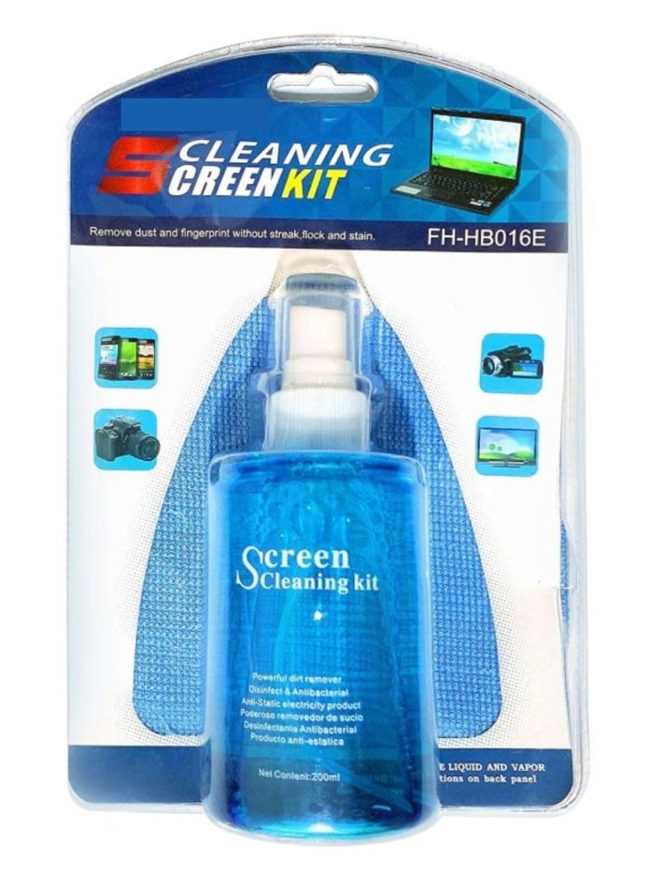 LCD Screen Cleaning Kit 200ml Clear
