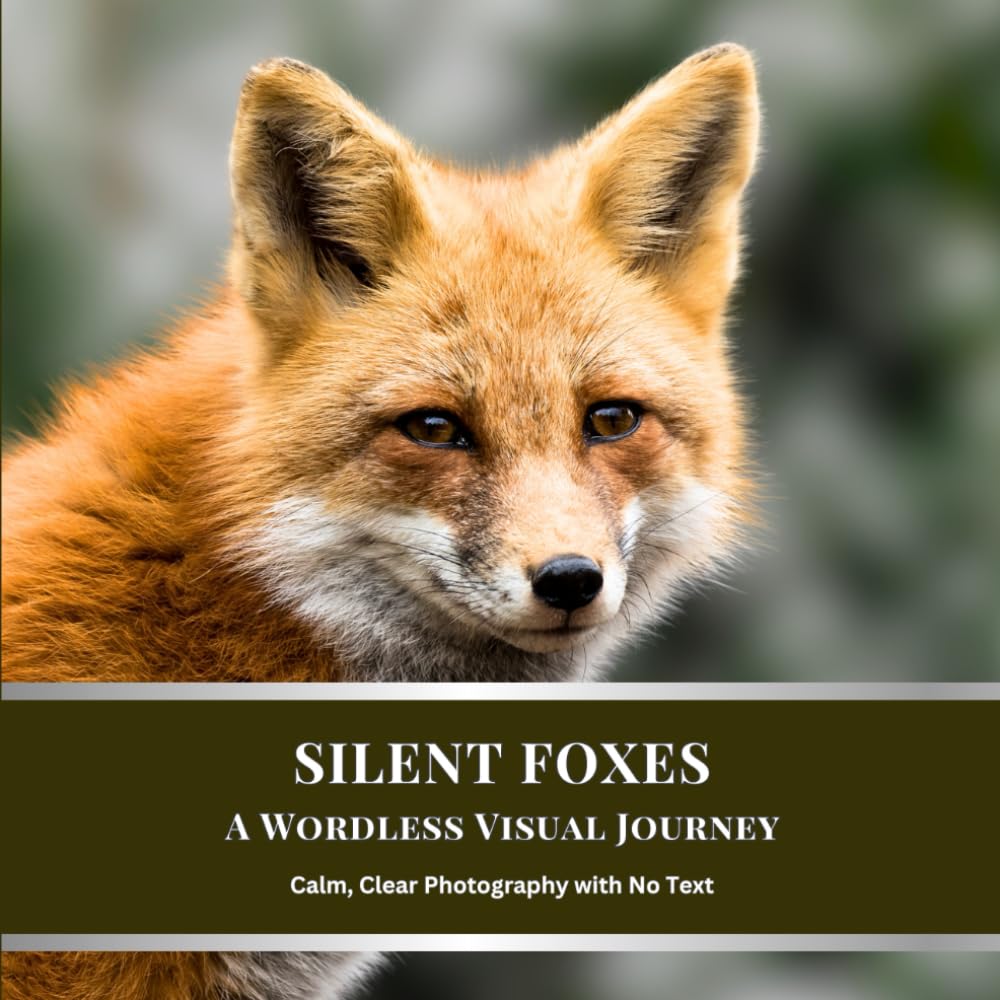 Silent Foxes: A Wordless Visual Journey: Calm, Clear Photography with No Text (Silent Wild Series)