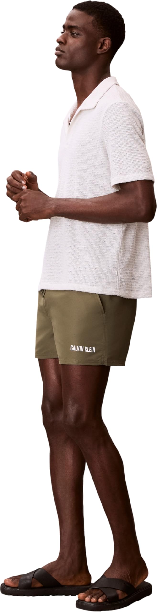 Calvin Klein Herren Short Drawstring Lv00n61048 Badehose (1er Pack)