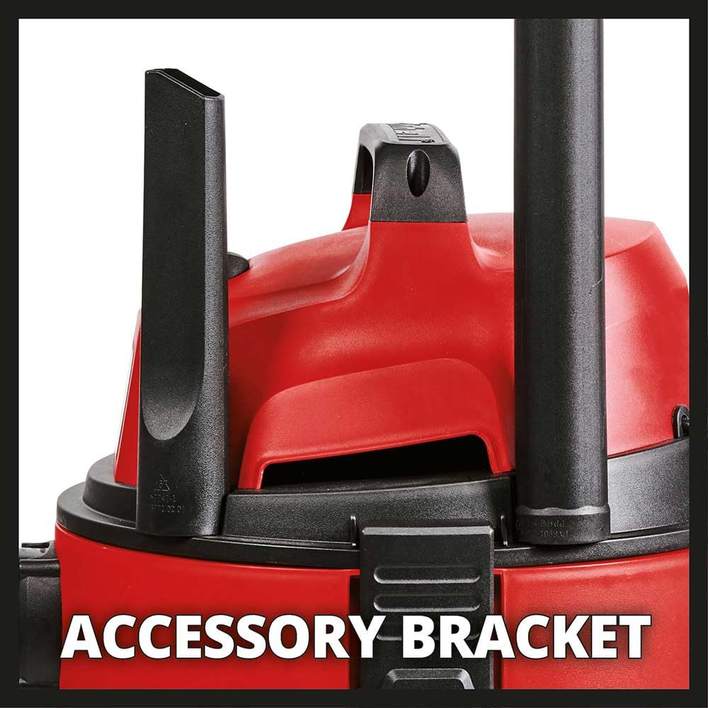 Einhell TC-VC 1825 Odkurzacz do stałych i cieczy (1250 W, podciśnienie 180 mbar, komora 25 l)