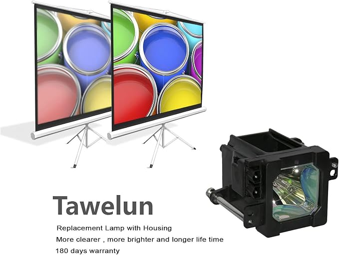 Lámpara de Repuesto TS-CL110UAA con Carcasa para JVC TV miniatura 4