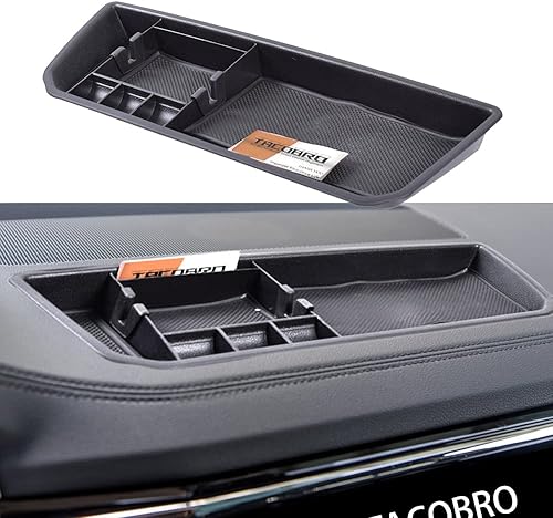 Miniatura 4 de TACOBRO Bandeja organizadora de almacenamiento interior para salpicadero, compatible con accesorios Atlas Cross Sport 2018, 2019, 2020, 2021, 2022,