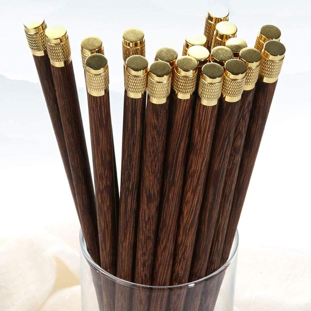 baguette coréenne baguettes japonaises Baguettes, 5 paires de baguettes réutilisables, ensemble cadeau de baguettes de style japonais naturel