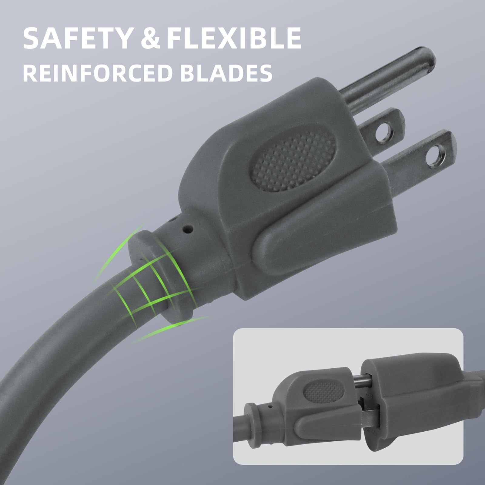 新品 即納 ELLIE スコート【GRAY】 Amazon.com: EP 25FT Outdoor Extension Cord, 16/3 SJTW Heavy Duty