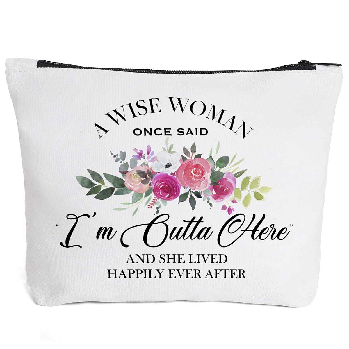 Retirement Gifts for Women, Congratulations Gifts for Women, Employee Appreciation Gifts Boss Best Friends Coworkers Nurse Teachers Retirees Colleagues Makeup Bag