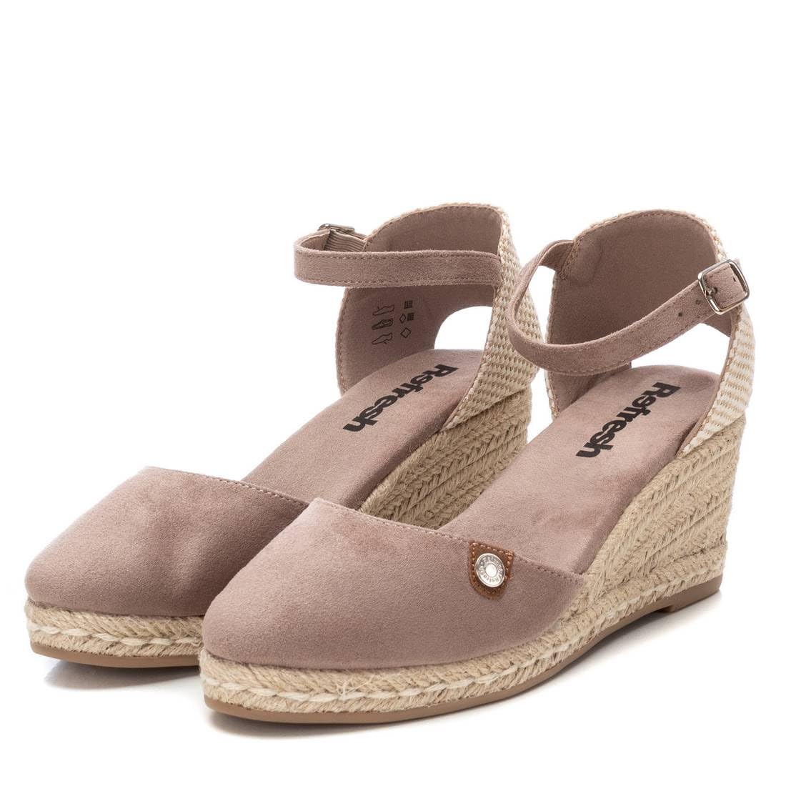 REFRESH - Sandales à talons compensés Femme - Chaussures confortables et polyvalentes – Mode décontractée