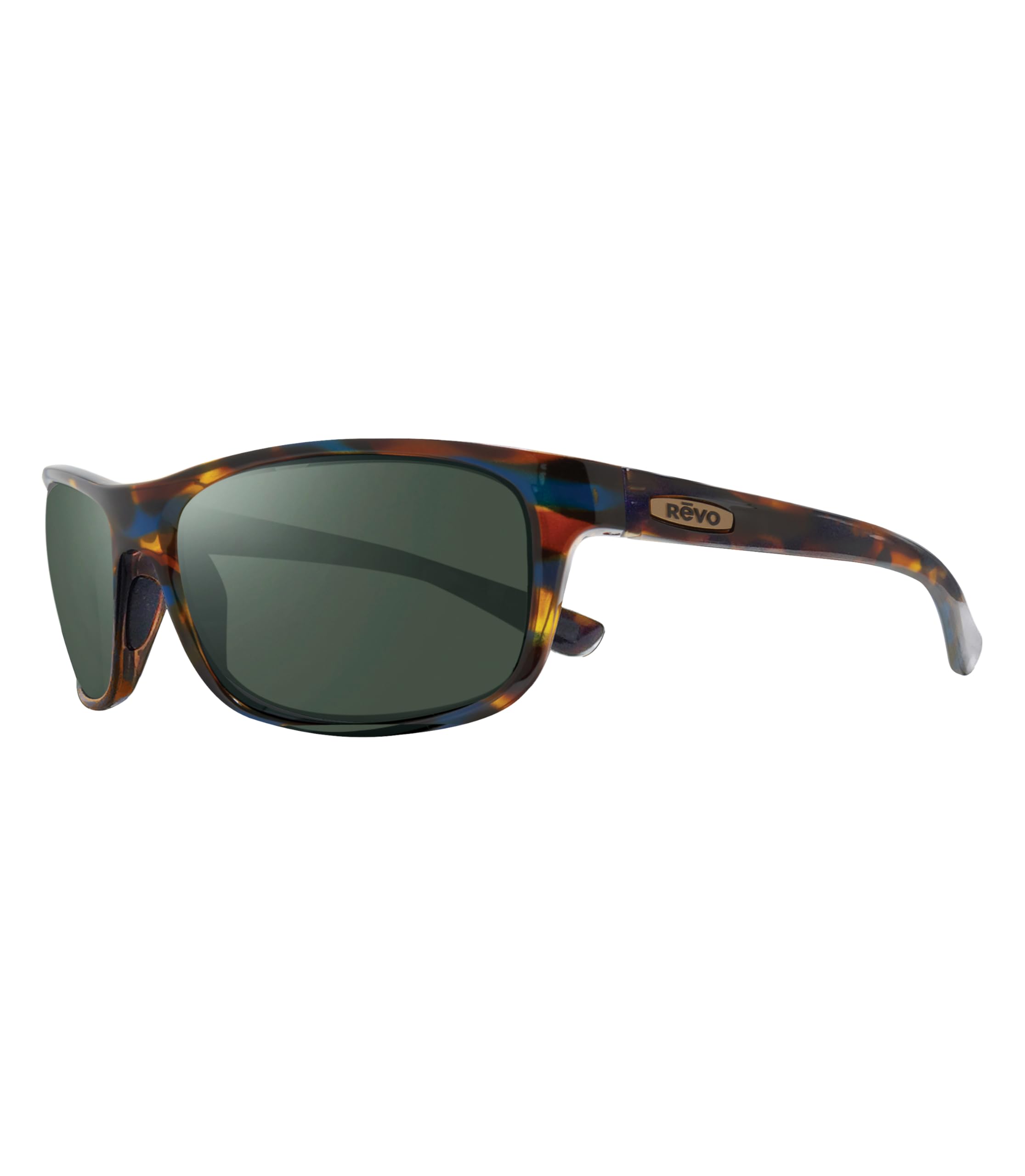 Revo Sunglasses Jude Polarized Crystal Glass Lens with Sport Wrap Frame