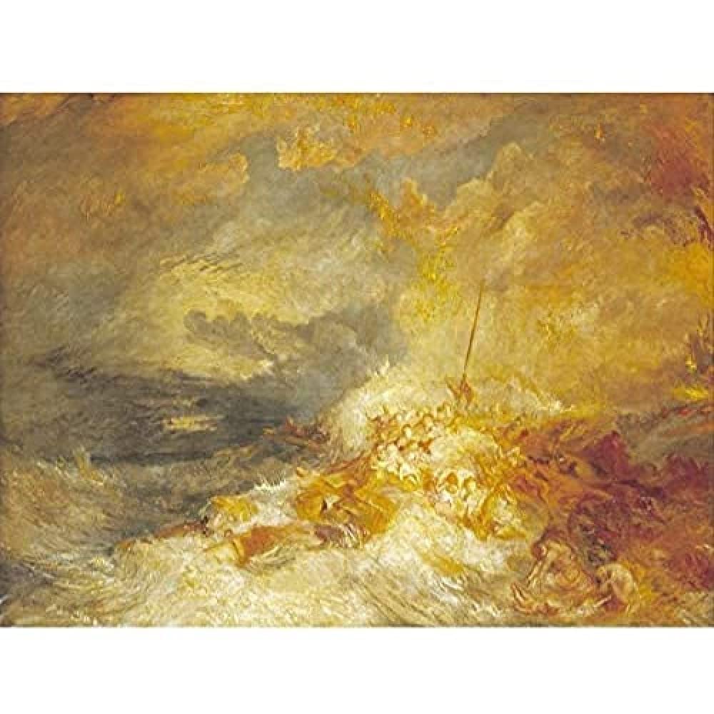 Turner A Disaster At Sea Unframed Wall Art Print Poster Home Decor Premium
