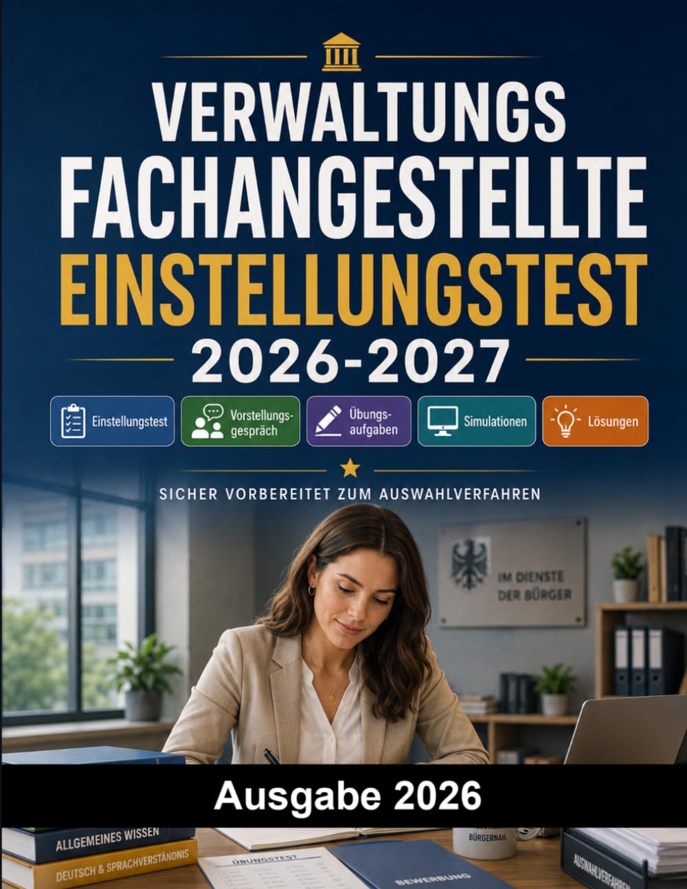 Verwaltungsfachangestellte Einstellungstest: Der große Testtrainer für das Auswahlverfahren Verwaltungsfachangestellte: Einstellungstest, ... Prüfungssimulationen und Lösungen