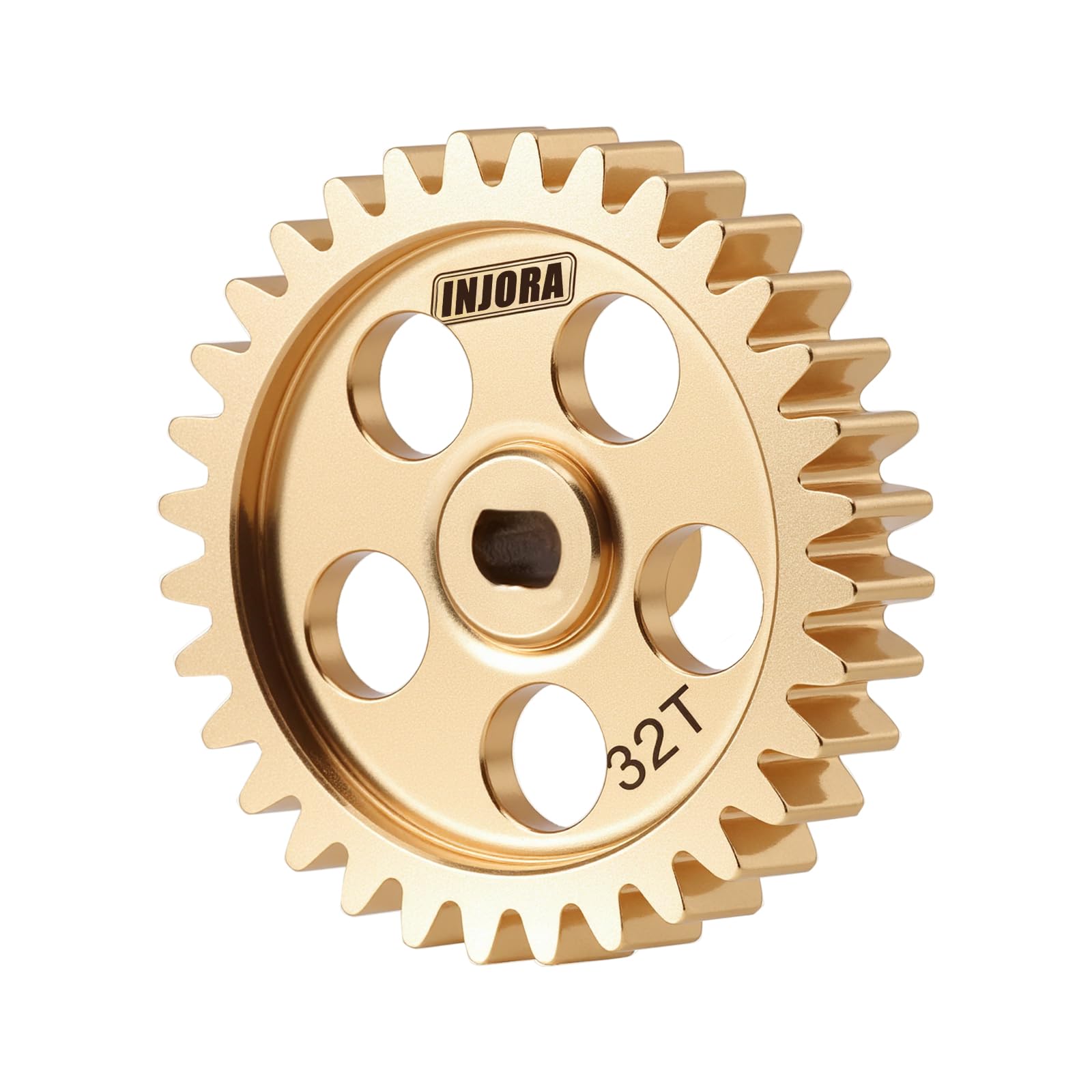 Amazon.com: INJORA Brass Transmission Main Gear with Motor Pinion