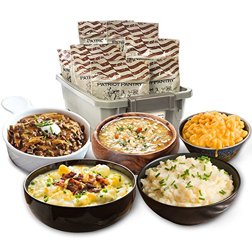 Patriot Pantry Essential Food Supply, 48 Emergency Food Servings, up to 25-Year Shelf Life