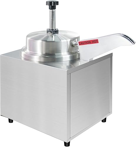 Miniatura 3 de Clivia Calentador de queso comercial con boquilla calentada, calentador de alimentos y dispensador de bomba de calor, dispensador de dulce caliente