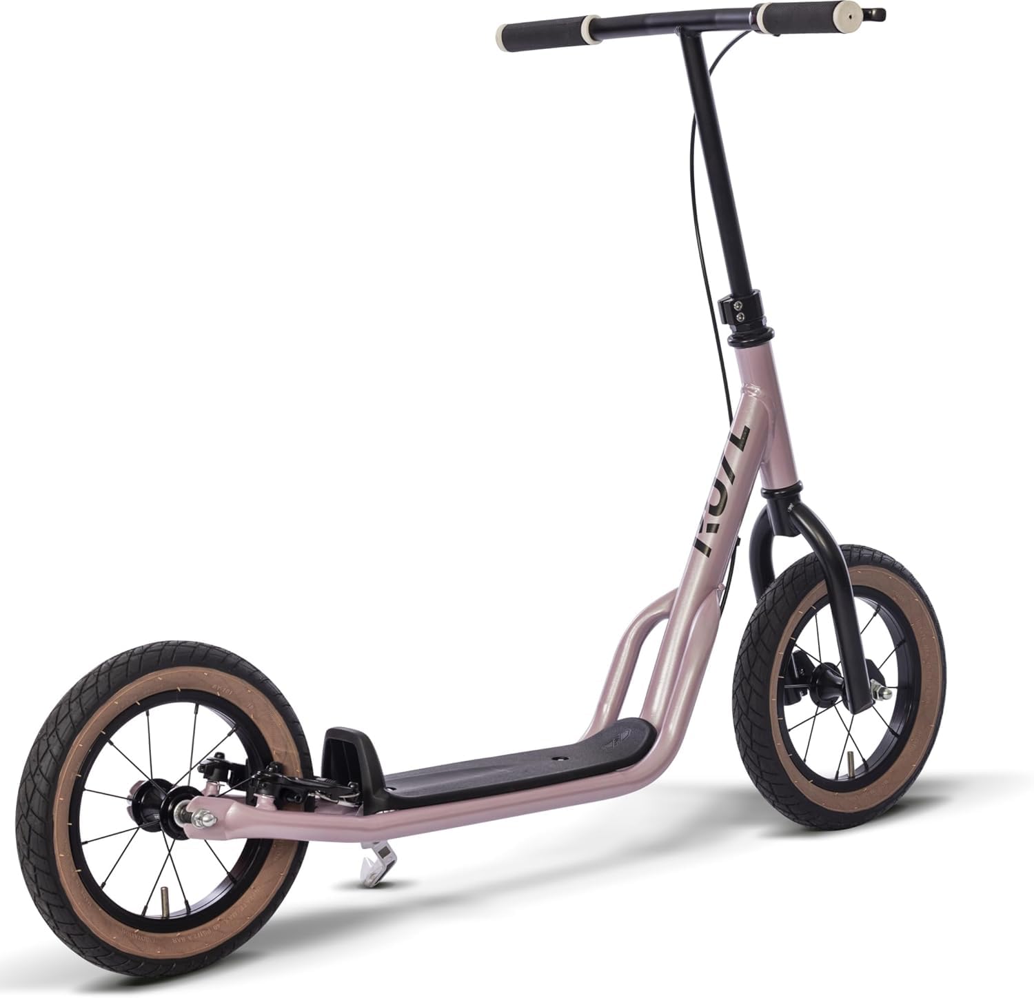 Puky Patinete R07 L | Patinete infantil con ruedas neumáticas | Altura ajustable para niños a partir de 4,5 años | Conducción segura gracias al freno V-Brake | Revestimiento en polvo resistente a los
