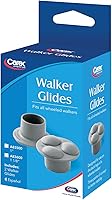 Vista 2 de Carex Walker Glides, 1 1/8 pulgadas (paquete de 2)