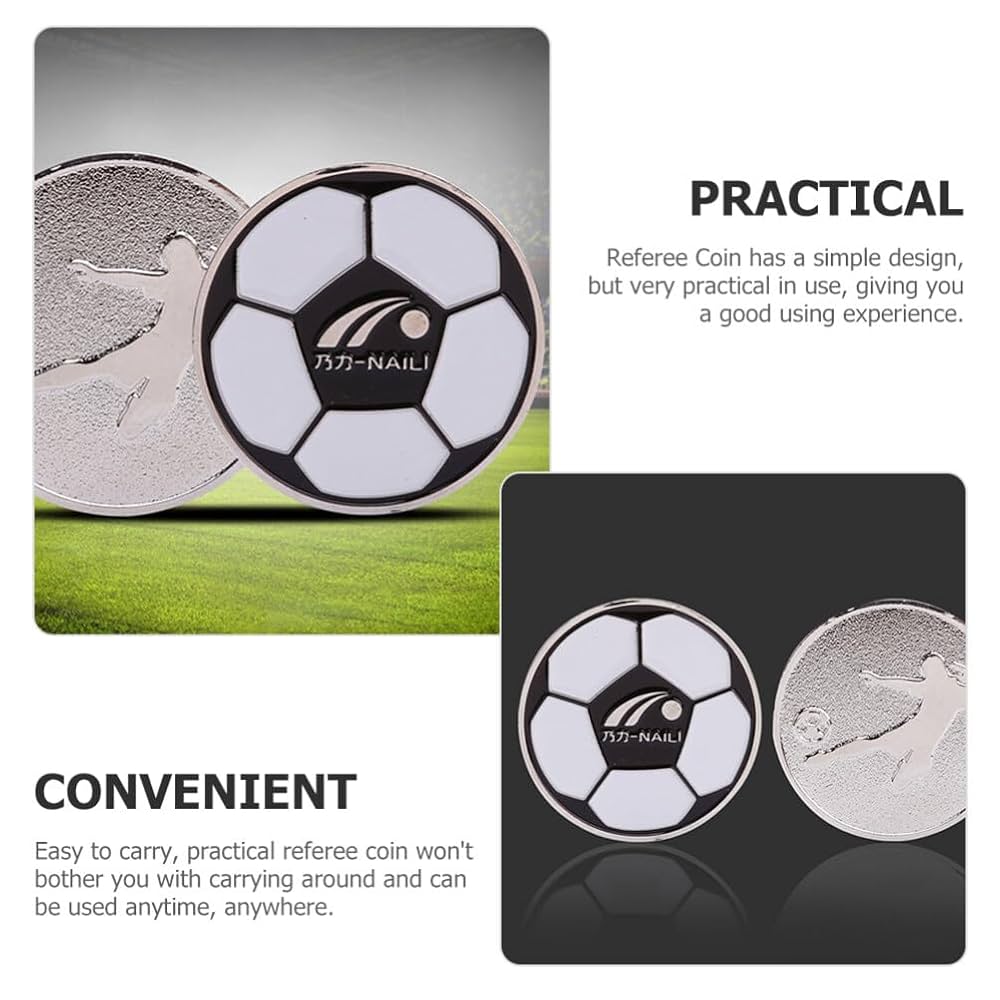 サッカー　審判用 トス Amazon.co.jp: VGEBY1 サッカートスコイン サッカー審判員