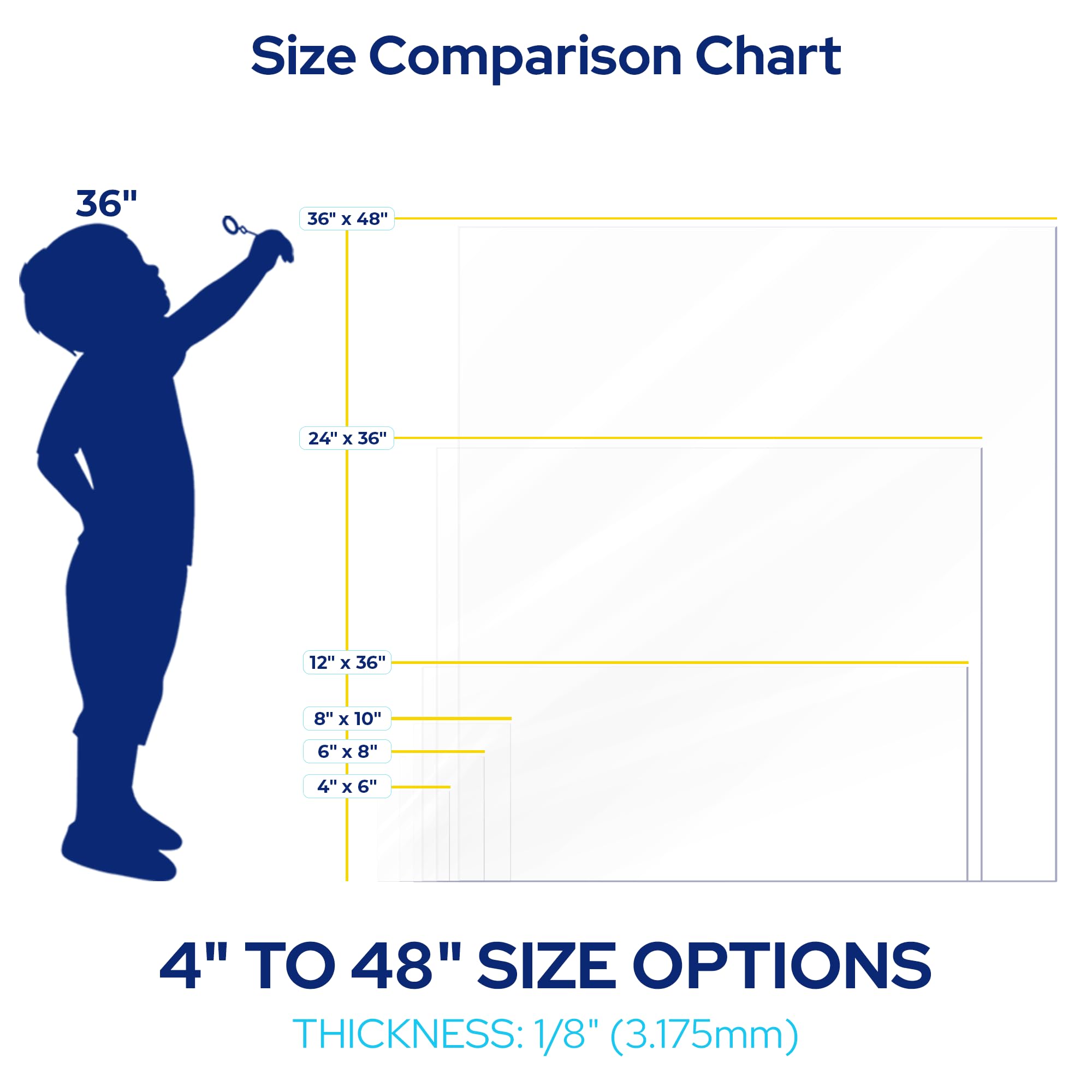 KastLite Clear Acrylic Sheet | 1/8