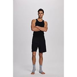 ABIRAM Ankle Brace for Women & Men, Ankle Compression Sleeve with Wrap, Foot Support Sleeve, Ankle Support for Sprained Ankle, Plantar Fasciitis Relief Socks, Achilles Tendonitis, Sport,S