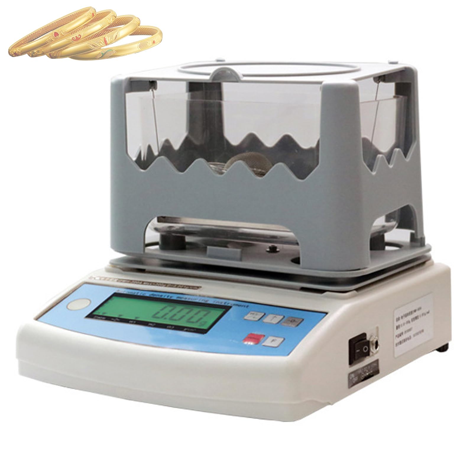 Misuratore di Densità Solida, Tester Elettronico Digitale Purezza Oro
