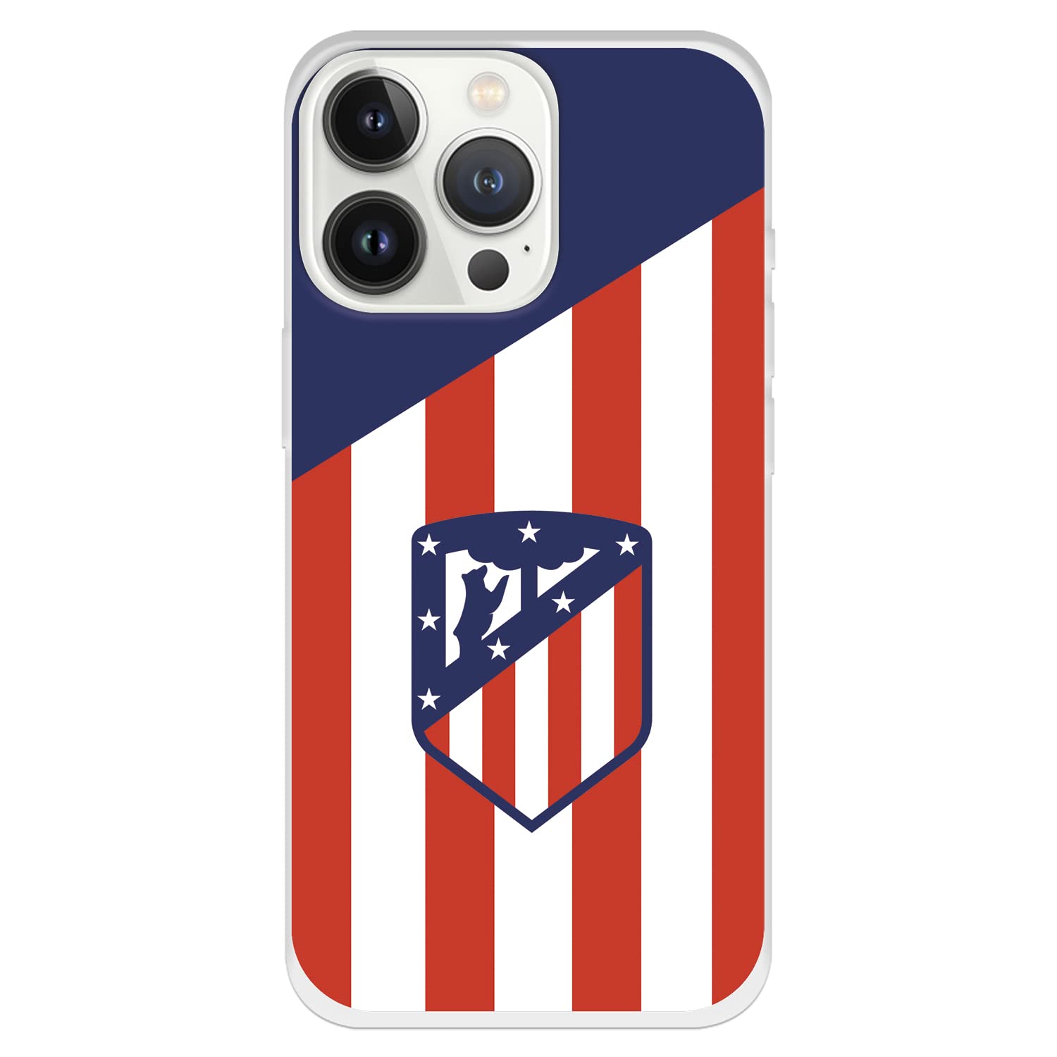 Custodia Per OPPO A17 Atletico Madrid | Cover Morbida In Silicone Con Licenza Ufficiale | Fondo Atletico - 2