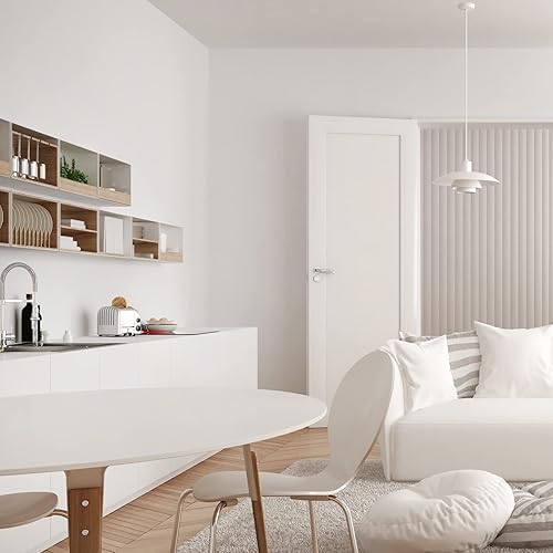 Vista 39 de FUKU MON Papel tapiz de 24 x 394 pulgadas, color azul marino, papel de contacto azul mate, papel de pared sólido, autoadhesivo, grueso, textura Azul