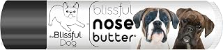 The Blissful Dog Brindle Boxer Nose Butter, Versatile Dog Nose Balm for Dry Nose, Handcrafted Nose Moisturizer, Easy-to-Apply Dog Essentials, Unscented, 0.15 oz.