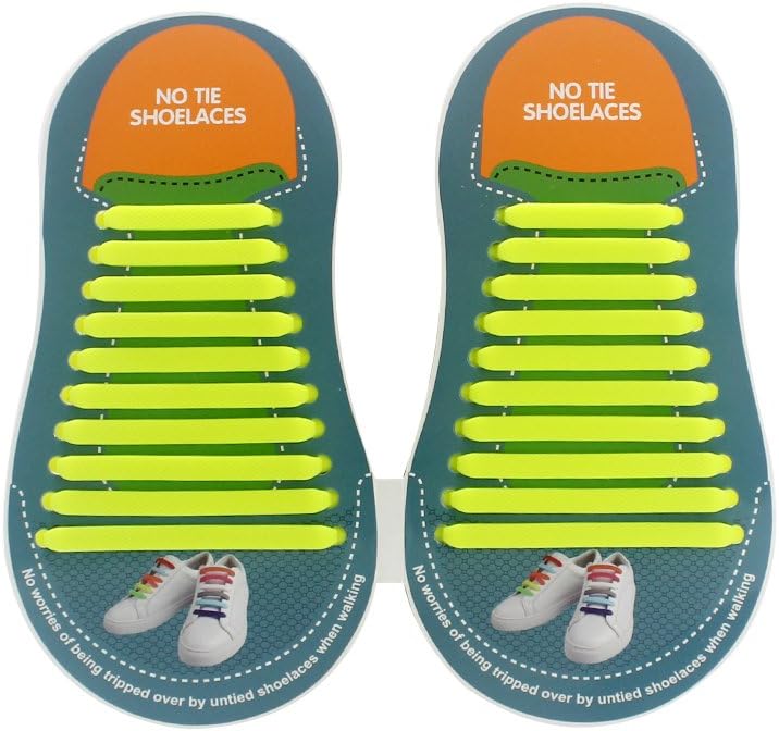 No Tie Shoelaces for Kids & Adults,Laces for Adoult Athletic Suitable for Sneakers Running Rubber Style Shoe Laces Wwin