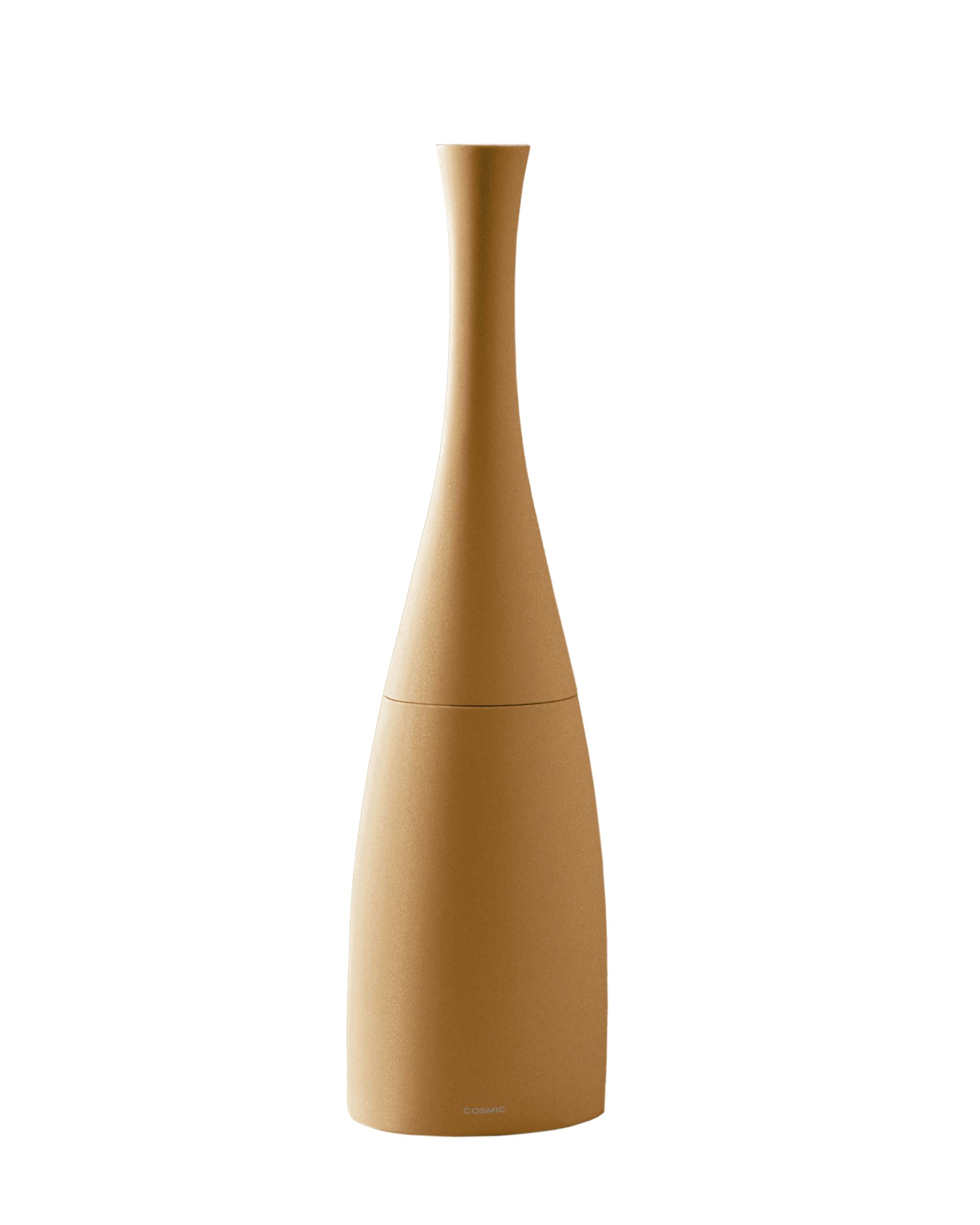 COSMIC Saku Minimalist Nordic Style Toilet Brush Made of Plastic and Resin. Floor Toilet Brush Holder in Orange Color