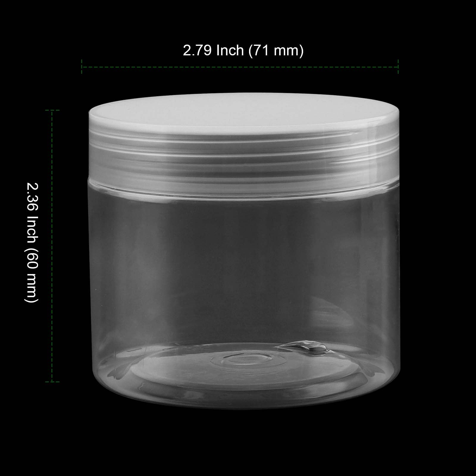 TOPZEA Set van 3 snoeppotten met deksels, plastic doorzichtige koekjesopslagcontainer, zoete pot met deksel, brede opening in de keuken, aanrechtpotten voor snoep, jelly beans, koekjes, ontbijtgranen