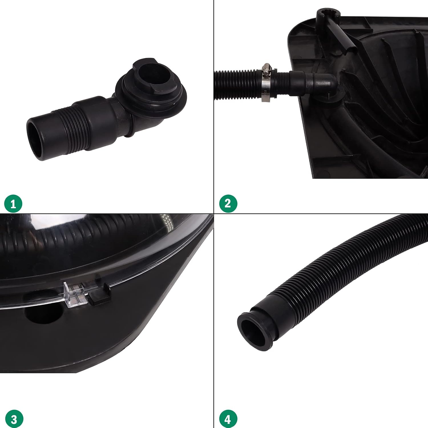 Ketofa Solar Dome Swimming Pool Heater Above Ground, Pool Solar Heater, Sun Heater : Patio, Lawn & Garden