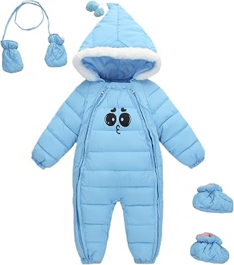 Ohrwurm Baby Boy Snowsuit Infant Girl Winter Clothes Toddler Jumpsuit Coat Jacket Outfit Hoodied