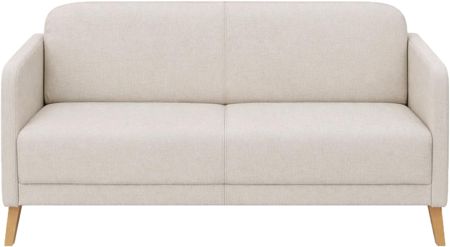 Heavy Duty Sofa Covers Custom Made Compatible for IKEA LINANAS Loveseat Sofa Slipcovers (Polyester Beige 2 Seat)