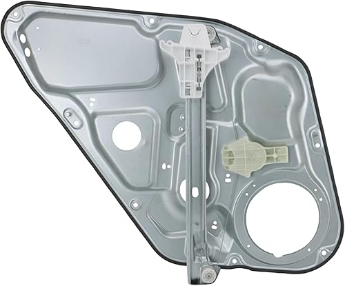 Miniatura 211 de TRQ Regulador y motor de ventana eléctrica del lado del conductor, parte trasera izquierda, compatible con Ford Escape 2008-2012, Mazda Tribute