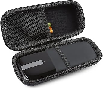 BOVKE Carrying Case for Microsoft Bluetooth Surface Arc Mouse, Black