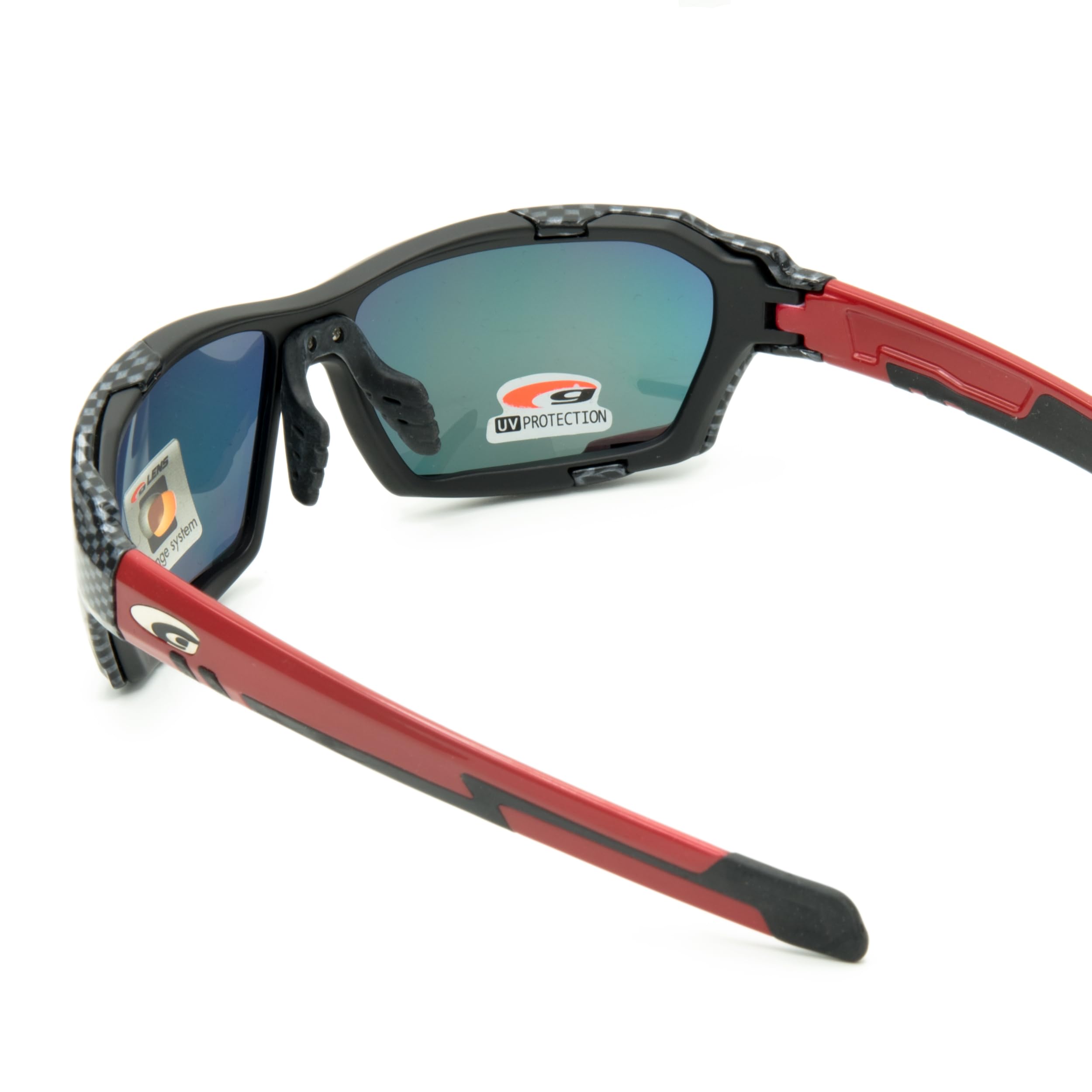 GOGGLE Polaryzowane okulary sportowe z wymiennymi szkłami T441-3