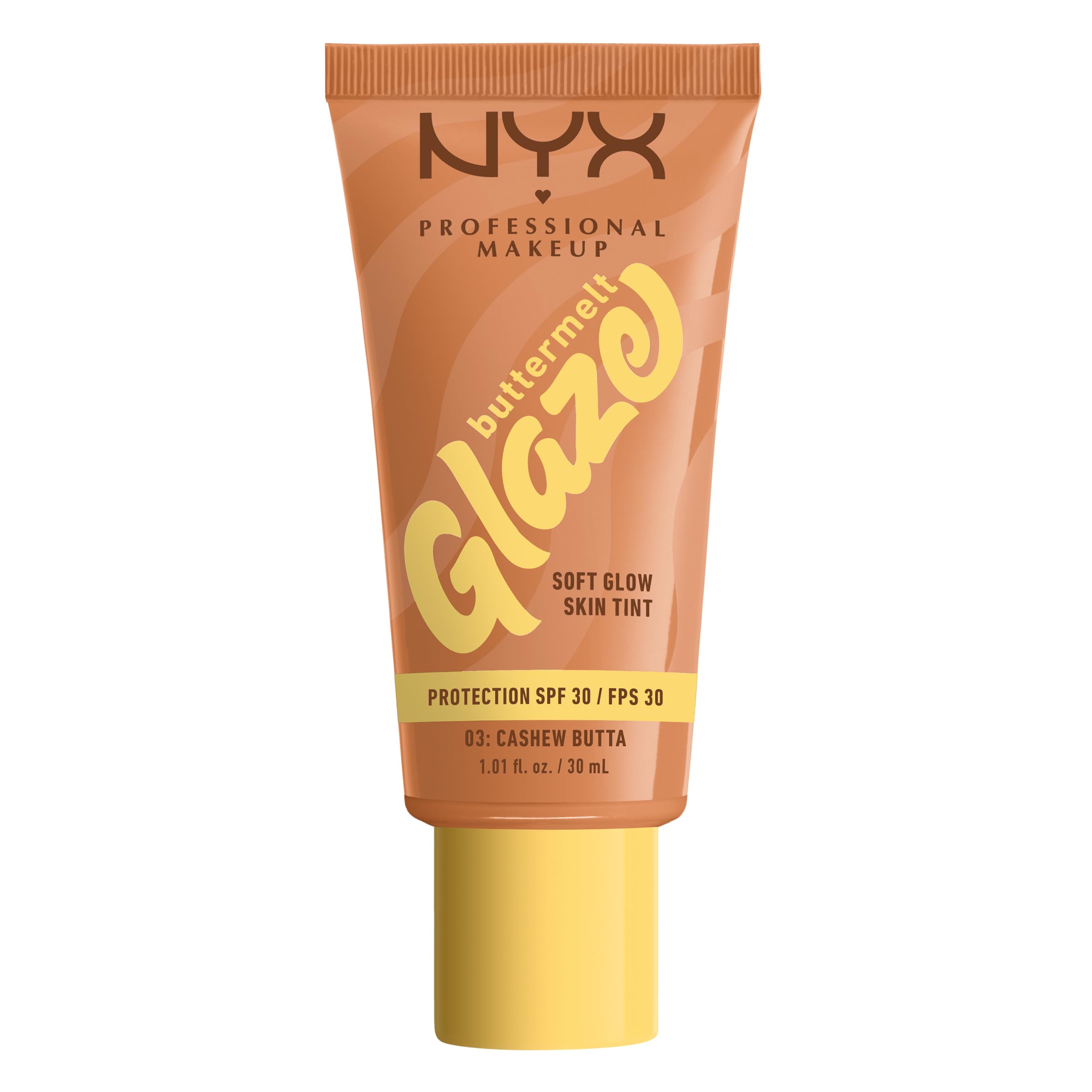 NYX Professional Makeup Skin Tint Buttermelt Glaze SPF 30 Cashew Butta