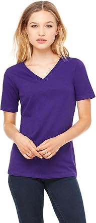 Womens Relaxed Jersey V-Neck Tee