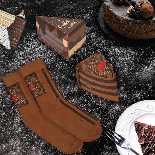 Image of Funny Donut Burger Food Socks Box, Crazy Socks for Women Teen Girls, Birthday Christmas Stocking Stuffers Gag Gifts