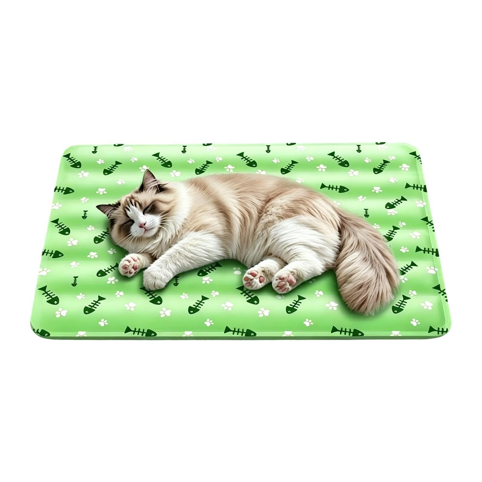 Alfombra refrescante para perros y mascotas cojín plegable de gel impermeable