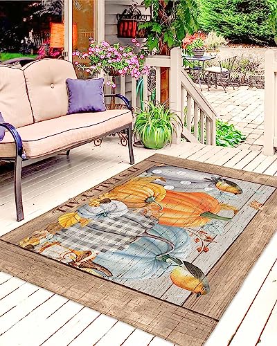 Tapete absorvente, It's Fall Y'all Pumpkin Bird Leaf Thanksgiving Wood Outdoor Antiderrapante Bott