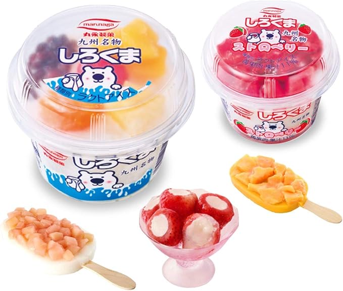 Amazon しろくま 果実のしずくセット マンゴー 白桃 Wbrc Pm ノーブランド品 氷菓 シャーベット 通販