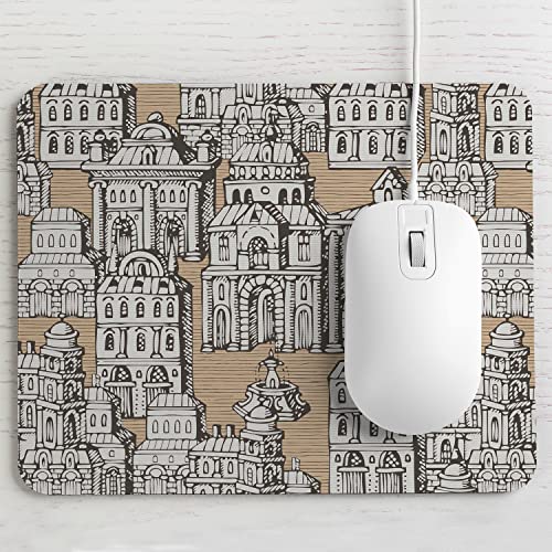 Image of PAPER PLANE DESIGN Mouse Pad Designer Anti Skid Mouse Pads for Desktop and Laptop Computers. D1292