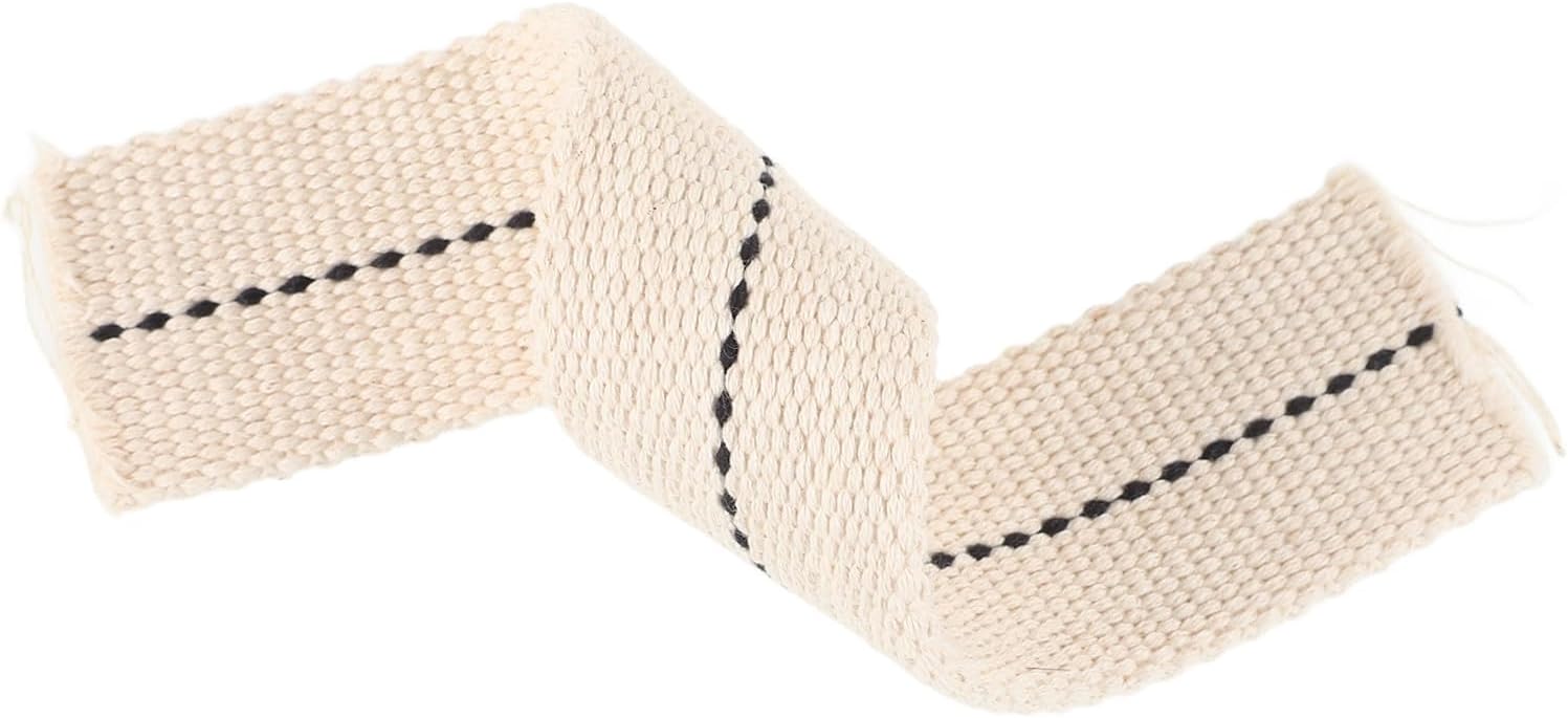 Cotton Knitted Oil Lamp Wick Replacement for Vintage Tea Light