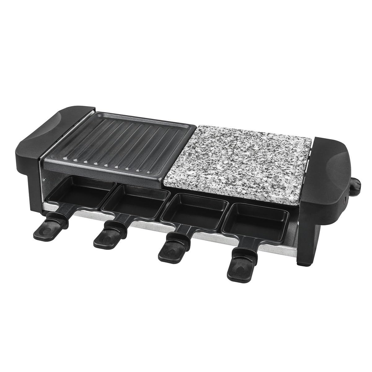 KUKEN Plancha Raclette Grill avec pierre 1200 W