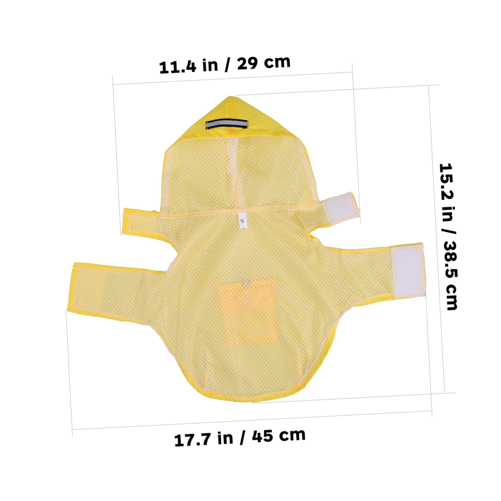 POPETPOP Raincoats for Dogs Small Dog Raincoat Hooded Stylish Appearance Reflective Strips
