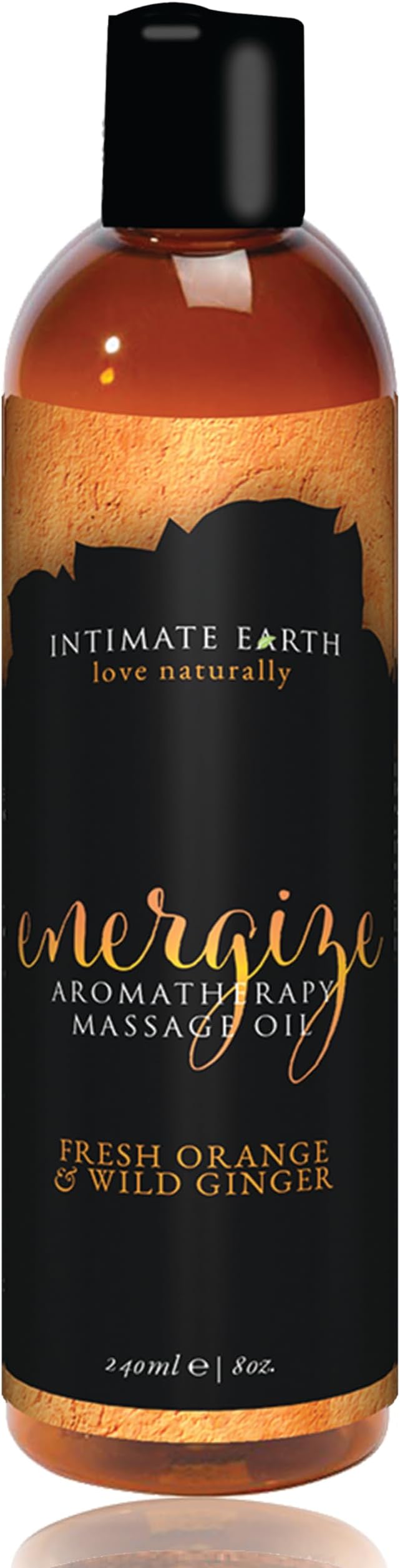 Intimate Earth Massage Oil, Energize, 240 ml