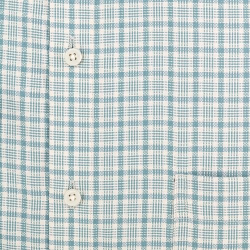 Image of 7-DAYS Men's Premium Checks Formal Shirt - Cotton Rich, Regular Fit, Full Sleeve, with Pocket, Wrinkle Resistant - Stylish Office & Everyday Wear.