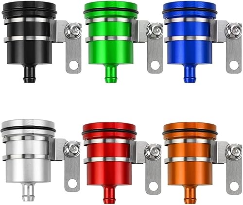 Miniatura 4 de DOLOX Vaso de aceite para Yamaha XTZ125 XTZ 125 2014 2015 2016 2017 2018 2019 2020 Depósito de líquido de frenos de motocicleta Depósito de líquido