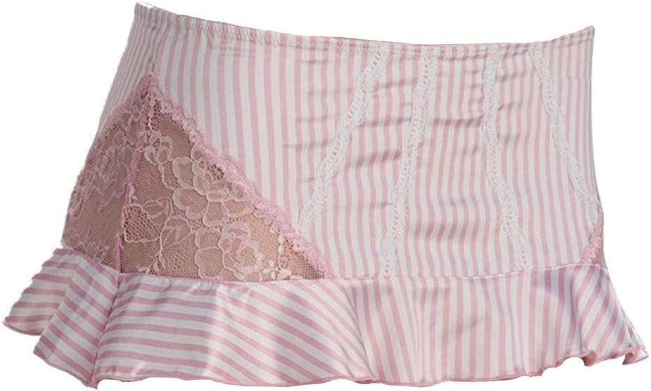 Jezebel Promise Skirt Style 69066 (Medium, Pink White Stripe)