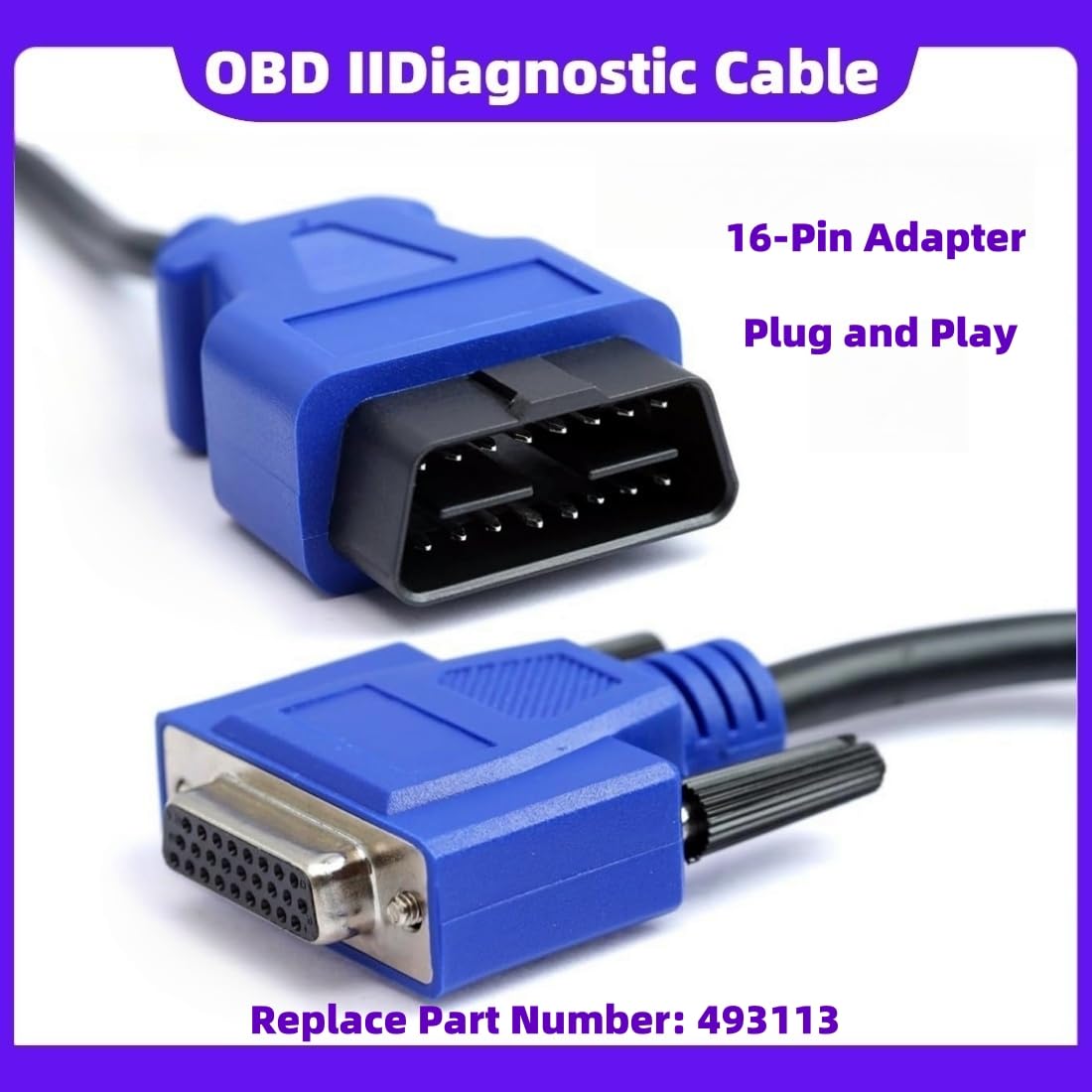 Amazon.com: OBD2 16-Pin Cable Adapter for NEXIQ USB Link 2 & 3